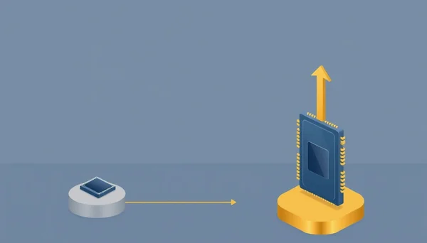 메모리 반도체 코스피 영향 개념도